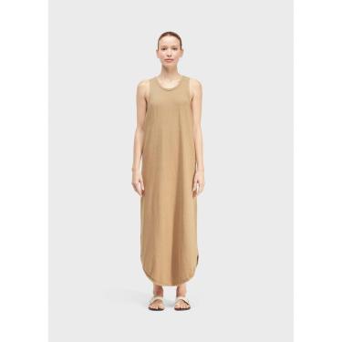 Imagem de Vestido nadador vies khaki OSKLEN-Feminino