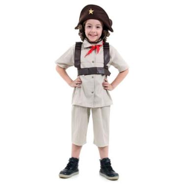 Imagem de Fantasia de Cangaceiro Infantil Lampião Tradicional Completa - Sulamer