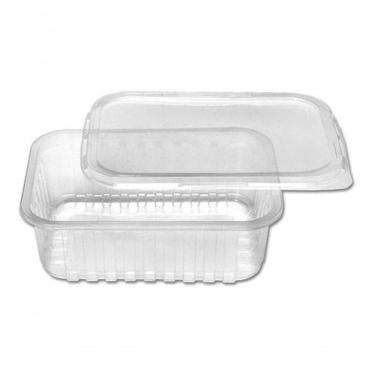 Imagem de Pote para Marmita Embalagem Microondas e Freezer 250ML para Alimentos Transparente Premium Colchões