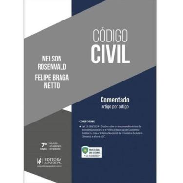 Imagem de Código Civil Comentado - Artigo Por Artigo - (07Ed/25) - JUSPODIVM EDI