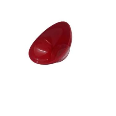 Imagem de Tigela Pote Compoteira Plástica 200 Ml Vermelho Servir Petiscos Salada