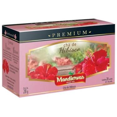 Imagem de Cha Mandiervas Premium 28G Hibisco 20 Saches
