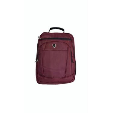 Imagem de Mochila Escolar PL Power Executiva Adulto Alça Aço Executiva, Marsala 