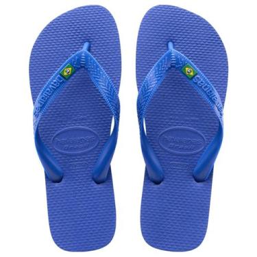Imagem de Chinelo Havaianas Brasil Bandeirinha Unissex Correia Grossa Original A
