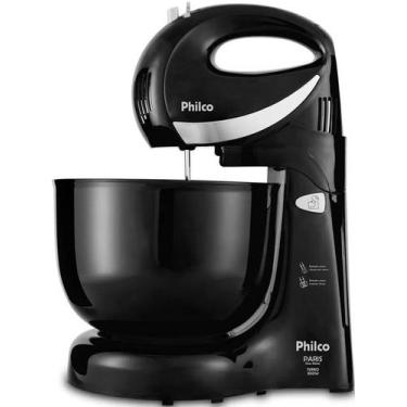 Imagem de Batedeira Philco 350W 4 Velocidades Compact Black 127V, 110V