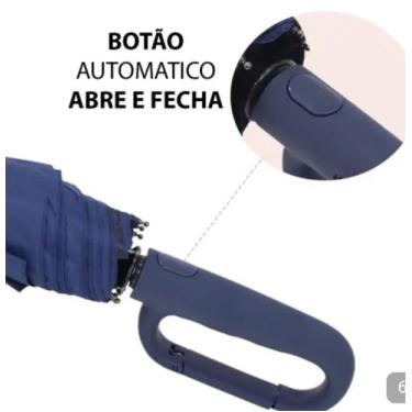 Imagem de Guarda Chuva Automático Reforçado Proteção Solar Sombrinha. - FUYUDA, 