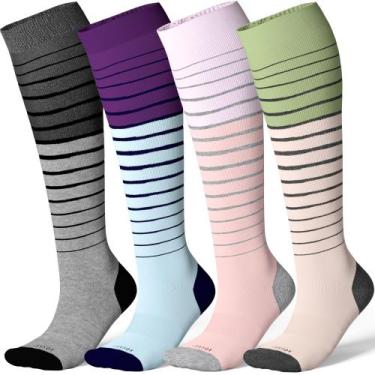 Imagem de Meias de compressão LEVSOX para mulheres grávidas 20-30 mmHg