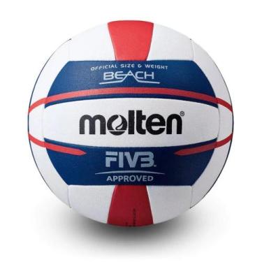 Imagem de Bola de Vôlei de Praia Molten Elite Pro V5B5000 FIVB Approved - Branco