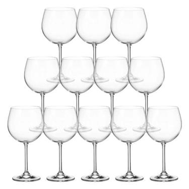Imagem de Taça para Gin e Vinho de Cristal 570ml 12 Unidades Cor:Transparente - 