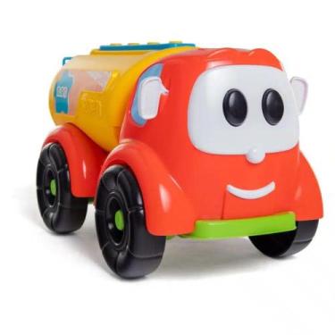 Imagem de Brinquedo Infantil Rodadinhos Caminhão Tanque - Tateti 414