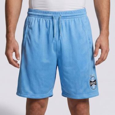 Imagem de Bermuda Grêmio Esportiva Dry Azul Celeste, G