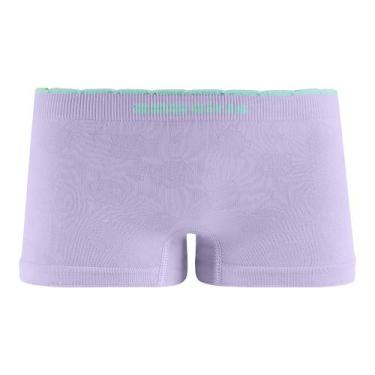 Imagem de Calcinha Boxer Infantil sem Costura Ursinha Estelar Lilás - Zee Rucci,