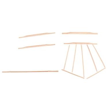 Imagem de Generic Kit de 12 peças de madeira de abeto para violão acústico para aprendizagem de música