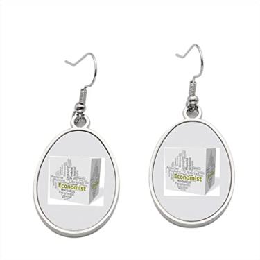 Imagem de Brinco Economist Job Shows de macro economia e economia – Brincos pendentes para meninas – Presente de festa de aniversário dos namorados