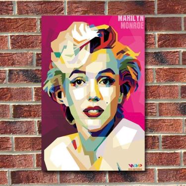 Imagem de Placa Decorativa Marilyn Monroe Tamanho:30x40cm