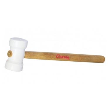 Imagem de Martelo De Borracha 40mm - Branco - Cortag