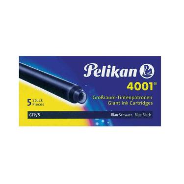 Imagem de Cartucho Caneta Tinteiro Pelikan 4001 Gtp/5 Blue Black