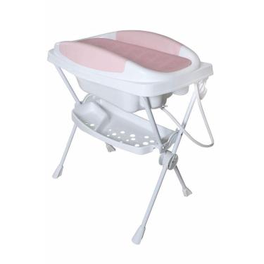 Imagem de Banheira para Bebê Plástica Premium Galzerano Rosa