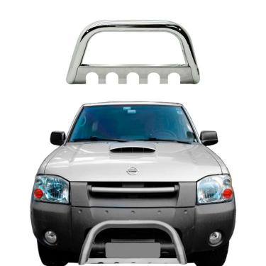 Imagem de Para-Choque de Impulsão Frontier 2003 a 2007 Com Protetor Cromado