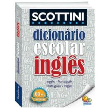 Imagem de Scottini - Dicionario Escolar De Ingles - 60.000 Verbetes
