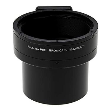 Imagem de Adaptador de montagem de lente Fotodiox Pro - compatível com lente de montagem Bronica S para corpo de câmera sem espelho Sony Alpha E-Mount