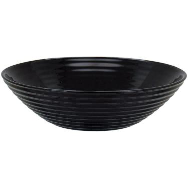 Imagem de LUMINARC HARENA SALADEIRA 4x16x16cm 450ml VIDRO TEMPERADO PRETO 6PÇ