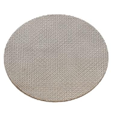 Imagem de Filtro de café de 51 mm, placa de aço inoxidável multicamadas sinterizado tela de disco redondo acessórios para fabricação de café para filtro de porta (150μm)
