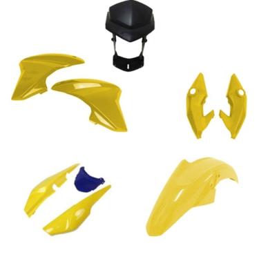 Imagem de Kit carenagem titan 150 2014 - amarelo topazio