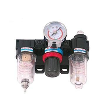 Imagem de HHIP 7600-1770 1/8 NPT Filter/Regulator/Lubricator 3 Piece Unit, Clear