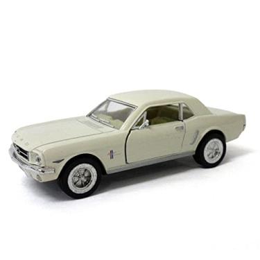 Imagem de Miniatura Coleção Mustang 1964, Branco, Carrinhos de coleção, 12 CM.