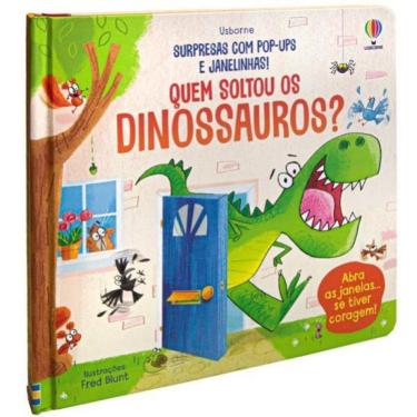 Imagem de Quem Soltou Os Dinossauros?: Livros Pop-Up