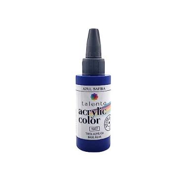 Imagem de Tinta Acrílica para Modelismo 30 ml Talento Avulso AZUL SAFIRA 1027