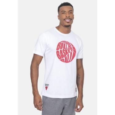 Imagem de Camiseta Nba Basketball Chicago Bulls Off White