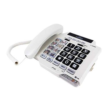 Imagem de ClearSounds CSC500 Amplified Landline Phone with Speakerphone and Photo Frame Buttons - Amplificação de até 40 dB, compatível com aparelho auditivo T-Coil