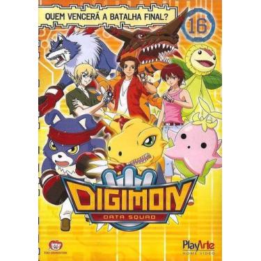 Imagem de Dvd Digimon Volume 16 Quem Vencerá A Batalha Final - Playarte