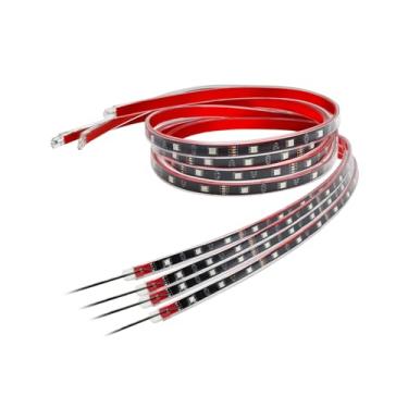 Imagem de Daconovo 4 PCS LED Rock Light Kits Carro colorido LED Light APP Control Light Strips IP68 Ajuste de brilho à prova d'água Conexão BT 5.0 sincronizada com música para caminhão off road SATV UTV Barcos