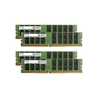 Imagem de Samsung Pacote de memória com 128 GB (4 x 32 GB) DDR4 PC4-21300 2666 MHz de memória compatível com servidores Dell PowerEdge R440, R640, R740, R740XD, T440, T640