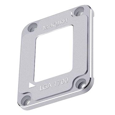 Imagem de MHQJRH Moldura de contato CPU para kit de retrofit LGA 1700, suporte 17XX-BCF Intel 12ª/13ª/14ª geração fivela antidobra (prata)
