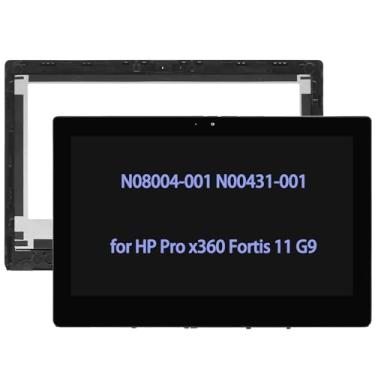 Imagem de N08004-001 N00431-001 Tela de substituição original para HP Pro x360 Fortis 11 G9 G10 LCD Touch Screen Display digitalizador com moldura