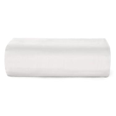 Imagem de Lençol Solteiro Teka 100% Algodão 120 fios Com Elástico Branco