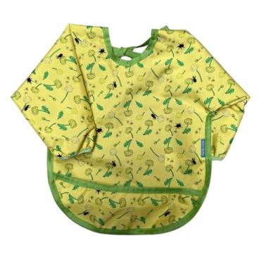 Imagem de Babador Manga Longa BLW - Dente de Leão Impermeável - Artista Carina Tomida (1 ano a 2 anos)