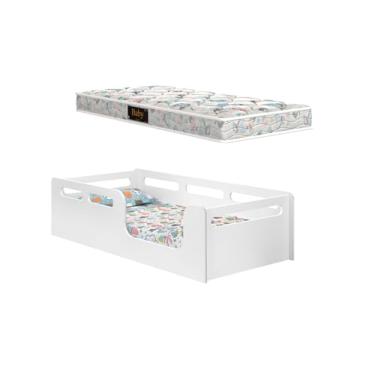 Imagem de CAMA JUVENIL MONTESSSORIANA 100% MDF COM COLCHAO JUVENIL PRODORMIR PELMEX