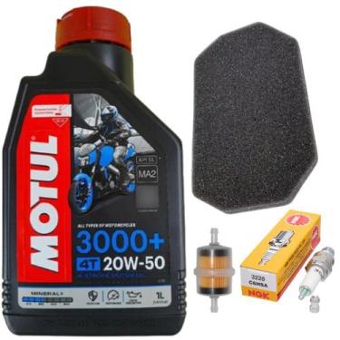 Imagem de Vela, Filtros Ar E Combustivel, Óleo Biz 100 1998 Até 2005 - NGK