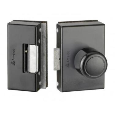 Imagem de Fechadura eletronica para porta de vidro amelco fv-32ipr