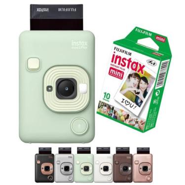 Imagem de Câmera e Impressora Bluetooth Instax Liplay Hibrida 2 em 1  + Filme 10