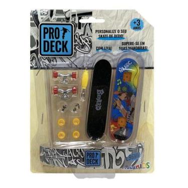 Imagem de Prodeck - Skate de Dedo com 1 Skate e Acessórios - Multikids - MULTI K
