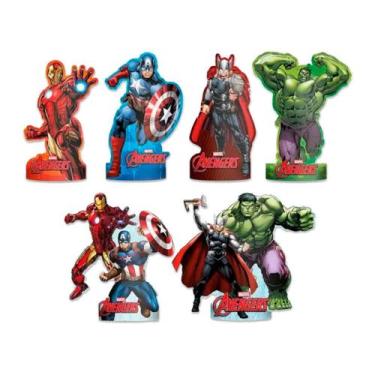 Imagem de Decoração Mesa Festa De Aniversário Avengers Regina 06 Un