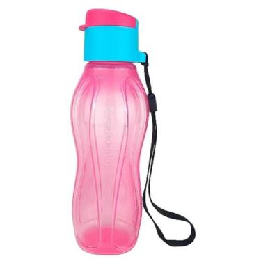 Imagem de Eco Tupper 310ml Glacê (rosa com tampa verde e pink) Tupperware