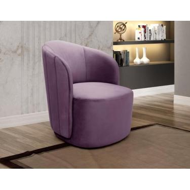 Imagem de Poltrona Concha Stela Decoração Moderna Sala, Recepção, Escritório - B