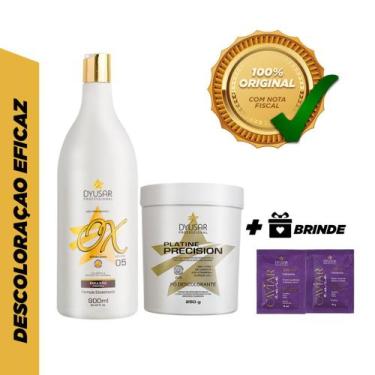 Imagem de Kit Pó Descolorante de 250g + Ox de 5 volumes  - DYUSAR Cosméticos